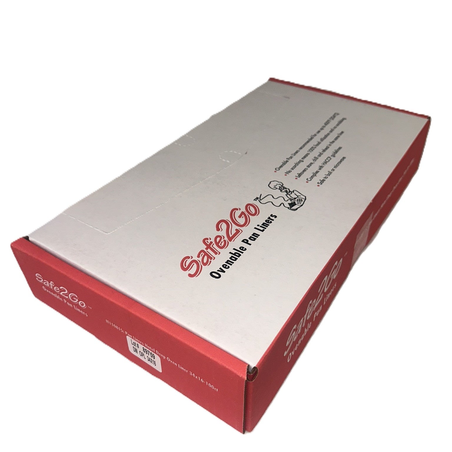 110815 DayMark Gastronome Ovenable Pan Liners 34"x16" qty 100 per box