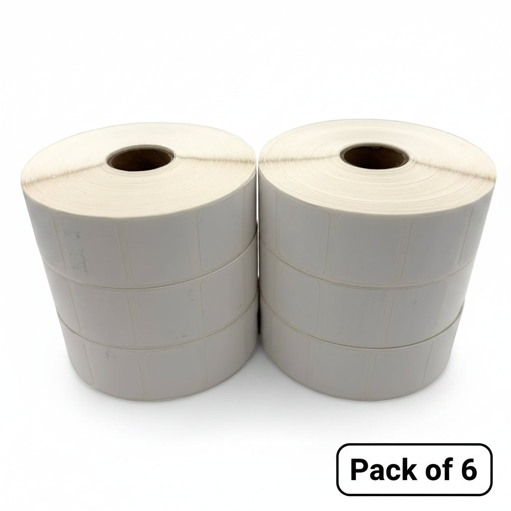 Matt85 Direct Thermal Food Labels 30mm x 25mm Permanent Adhesive – 115734