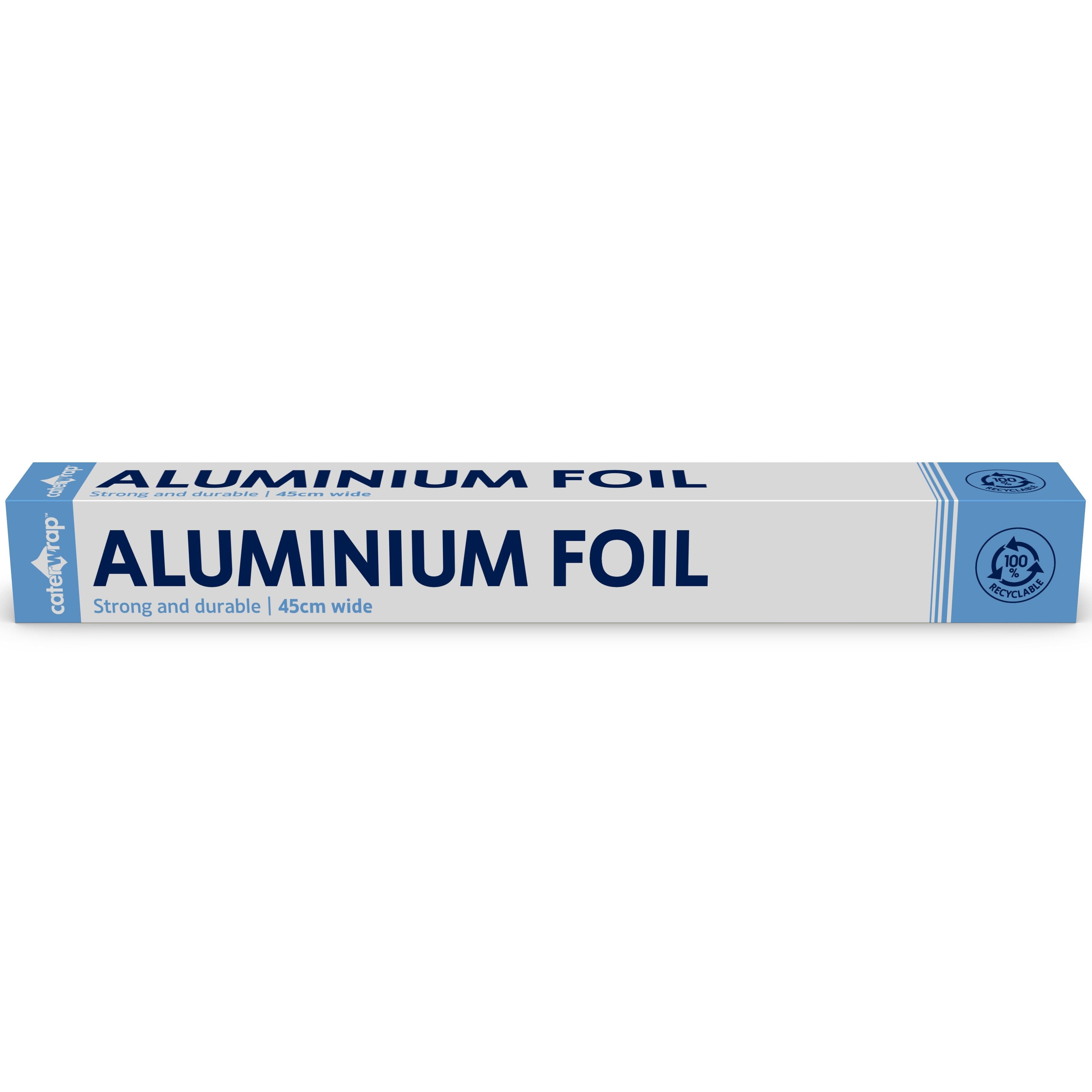23C05 - Caterwrap Aluminium Foil 45CM x 75M in Cutter Box