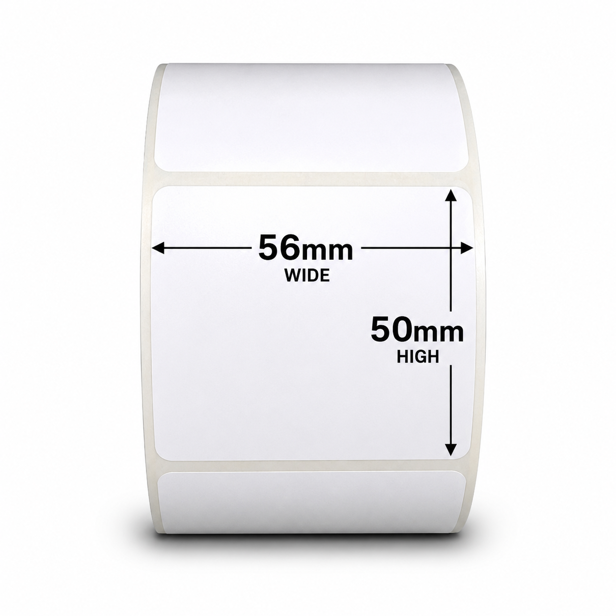 Matt85 Direct Thermal Food Labels 56mm x 51mm Permanent Adhesive – 115736