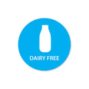 118547 - Dietary Alert Label Dairy Free 25mm 1000 labels