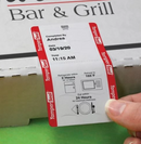 118676 - Tamper Evident Tamper Seal Matt85 Labels 56mm x 159mm