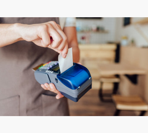 Exacompta Thermal Receipt Credit Card Machine Rolls BPA Free 1 ply 55g (57x30x12mm) Pack 20