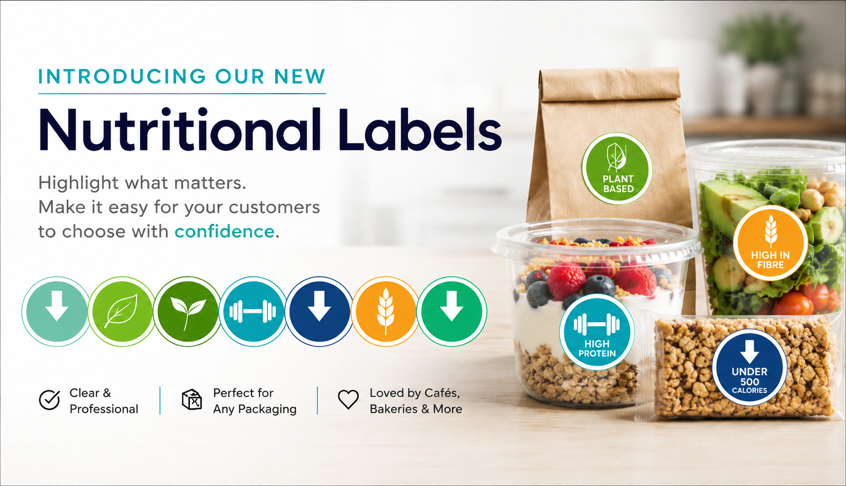Introducing Our New Nutritional Labels for Food Packaging