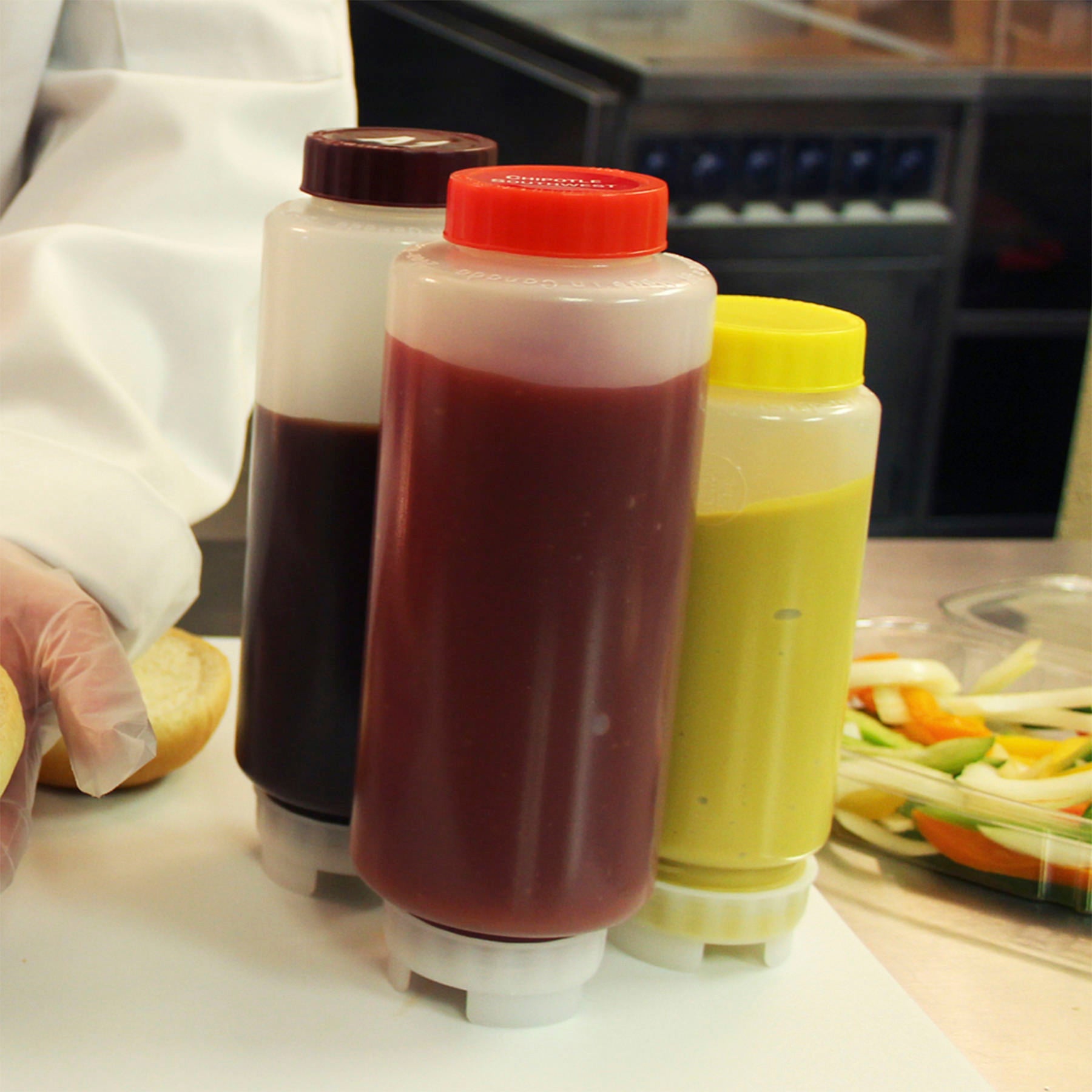 Sauce Dispensing Bottles