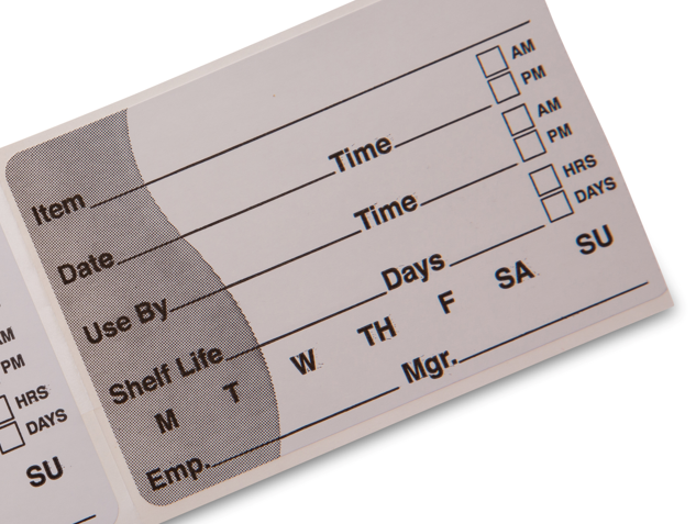 Shelf Life Labels