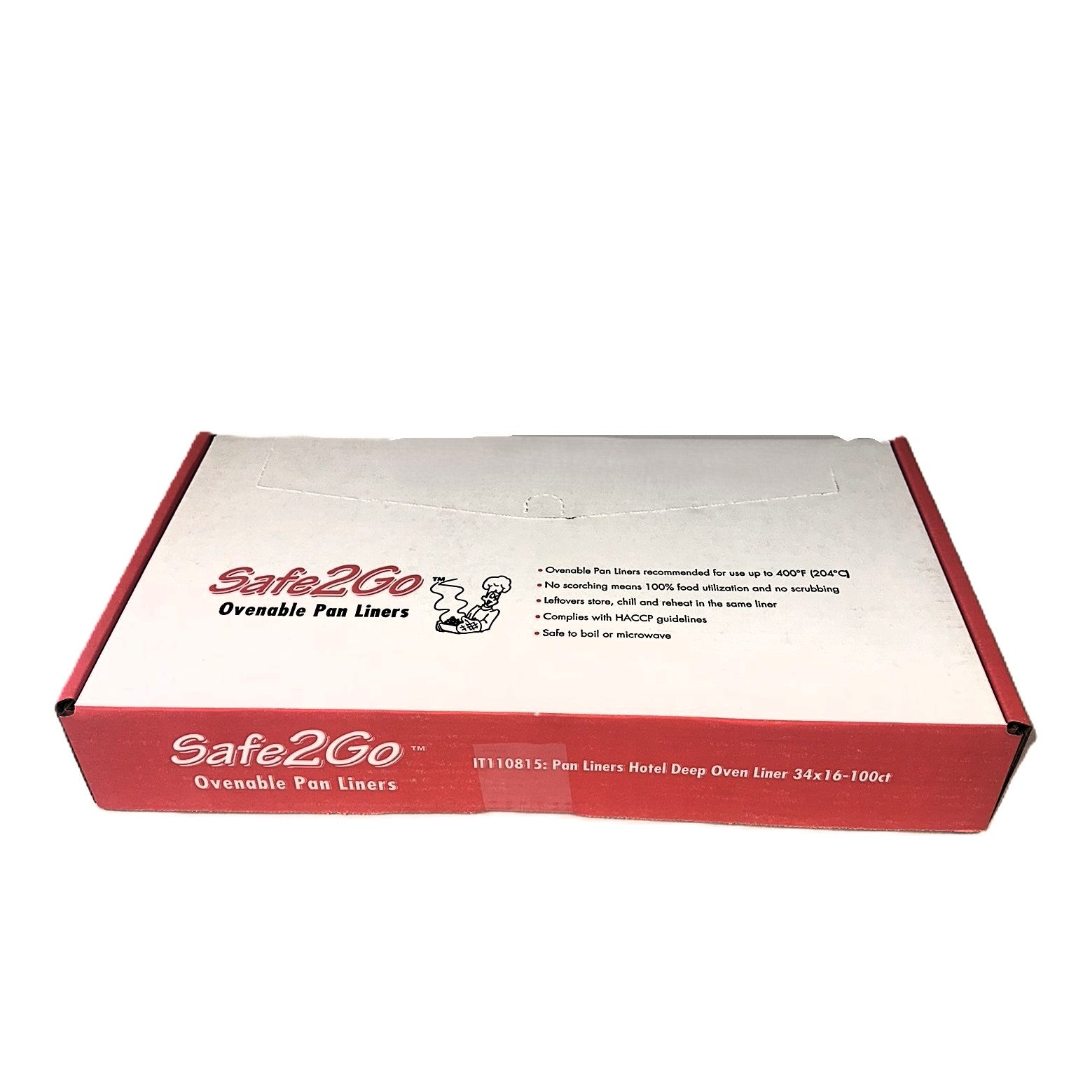 110815 DayMark Gastronome Ovenable Pan Liners 34"x16" qty 100 per box