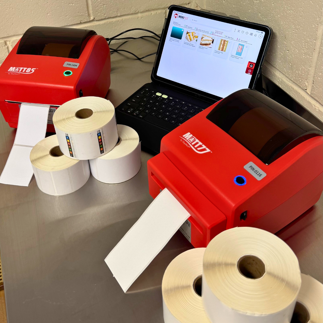 Matt 85 Printer - 118762 - Natasha's Law solution & Food rotation solution for the professional kitchen