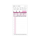 AL3602WP Medium Two-Part Carbonless Allergen Restaurant Cafe Order Pads WaitRpads