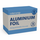 23C05 - Caterwrap Aluminium Foil 45CM x 75M in Cutter Box