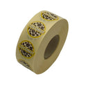 Coconut Milk Coffee Shop Barista Labels 20mm 1000 labels per roll