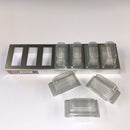 Clear Label Carrier Dispenser for use in Dispensing Rack Pack 10