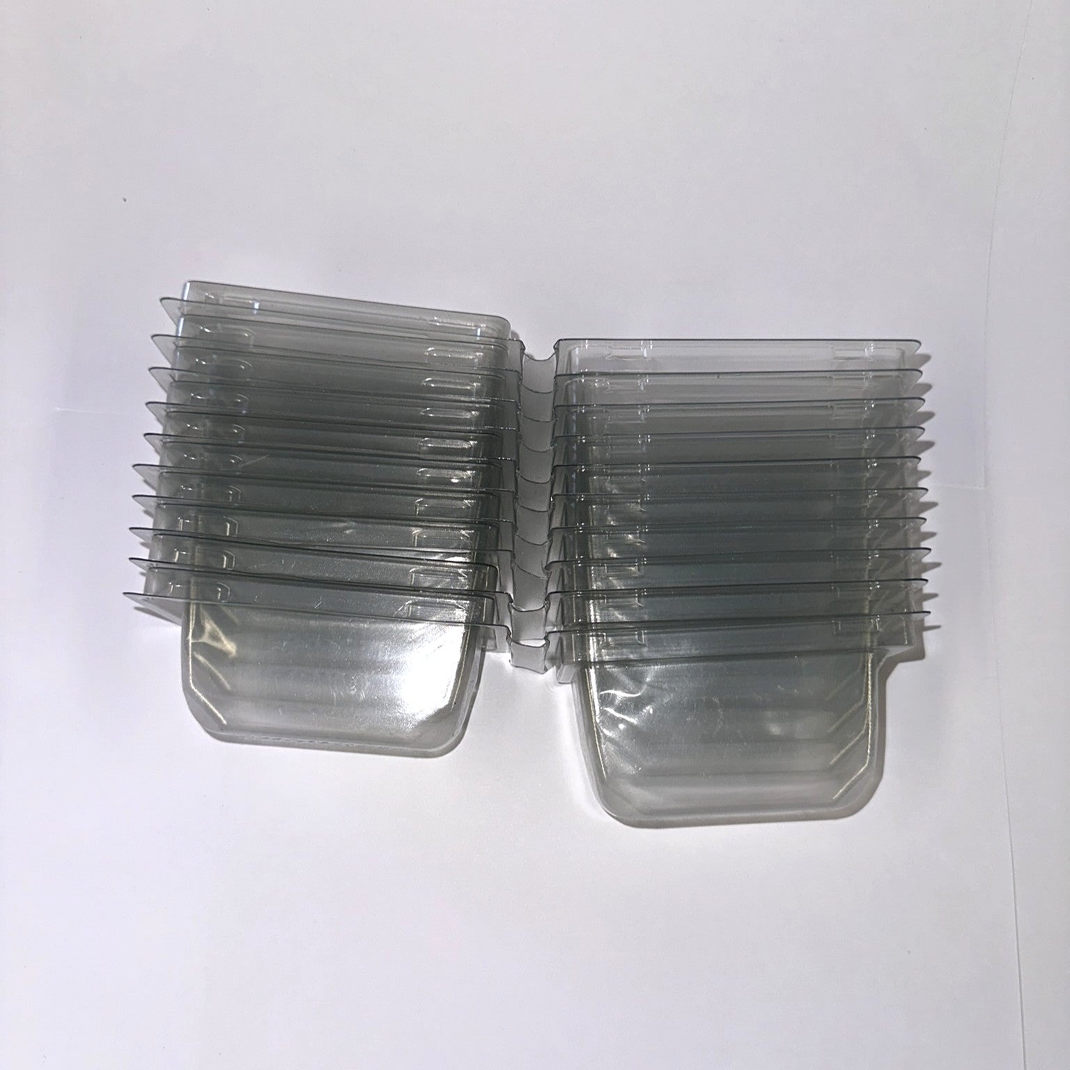 Clear Label Carrier Dispenser for use in Dispensing Rack Pack 10