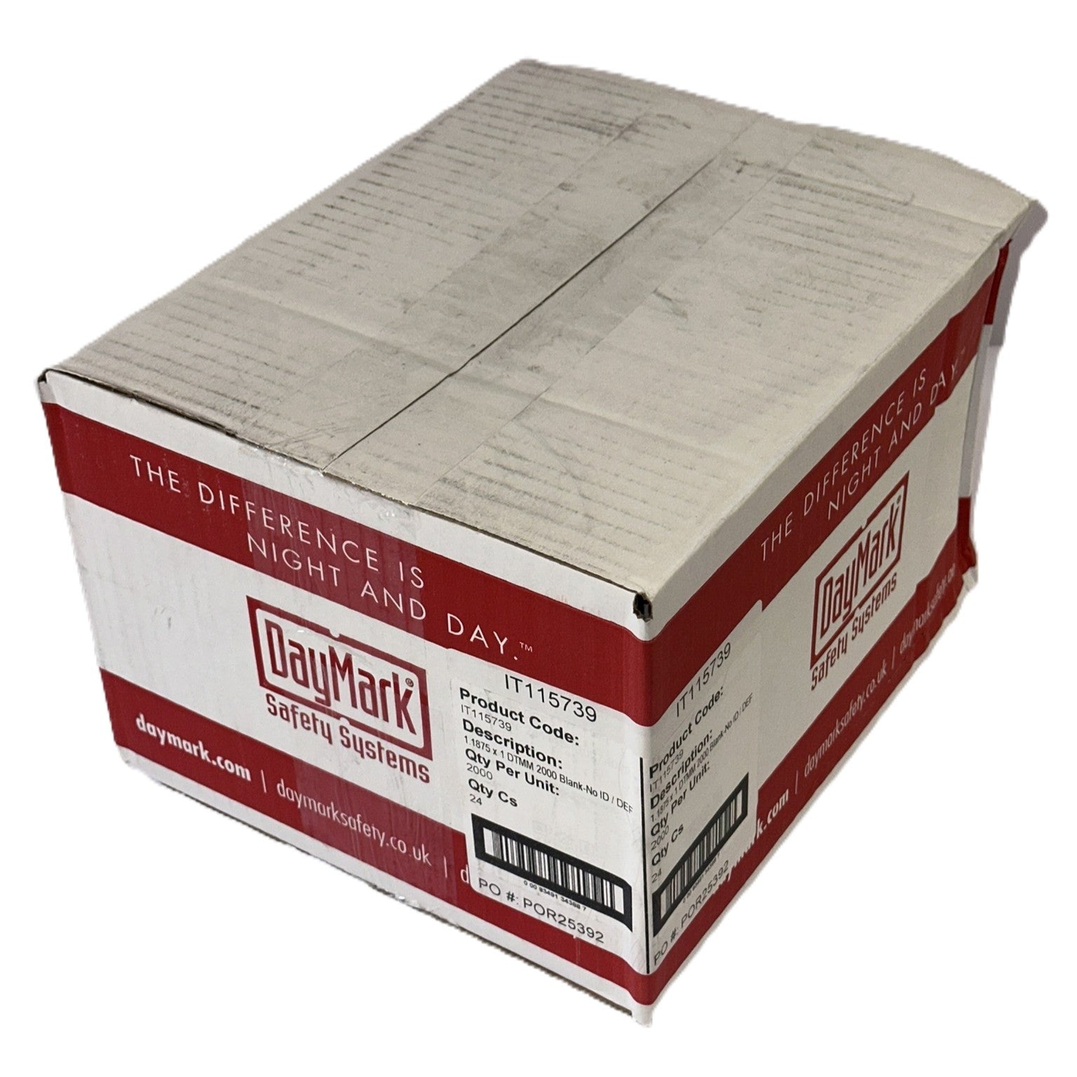 115739 - Removeable Matt 85 thermal Labels 30mm x 25mm Blank 2000 labels per roll