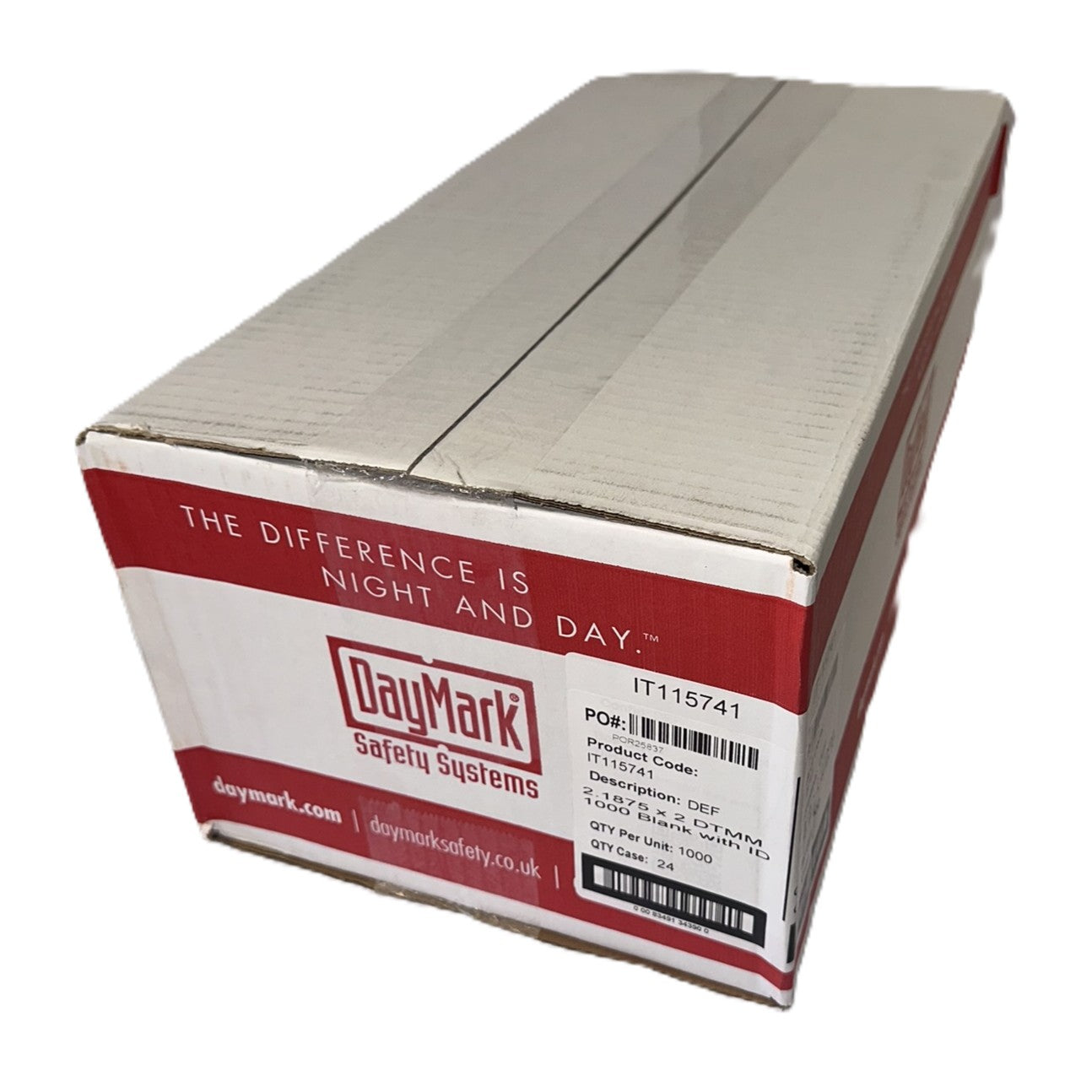 DayMark's 115741 - Removeable Matt85 Labels 55mm x 50mm - Blank 1000 labels per roll for efficient labelling.