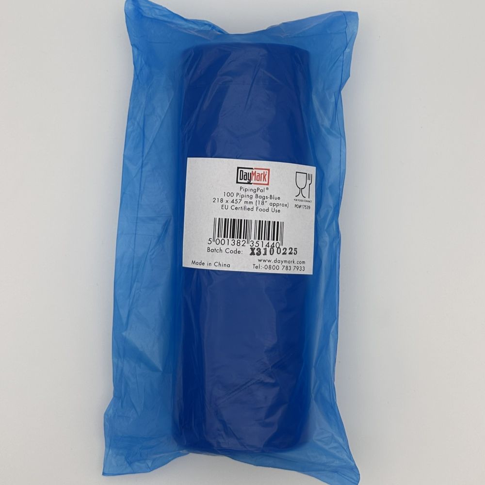 132576 DayMark 18" Hand E Grip Disposable Savoy Piping Bag 100 bags per roll