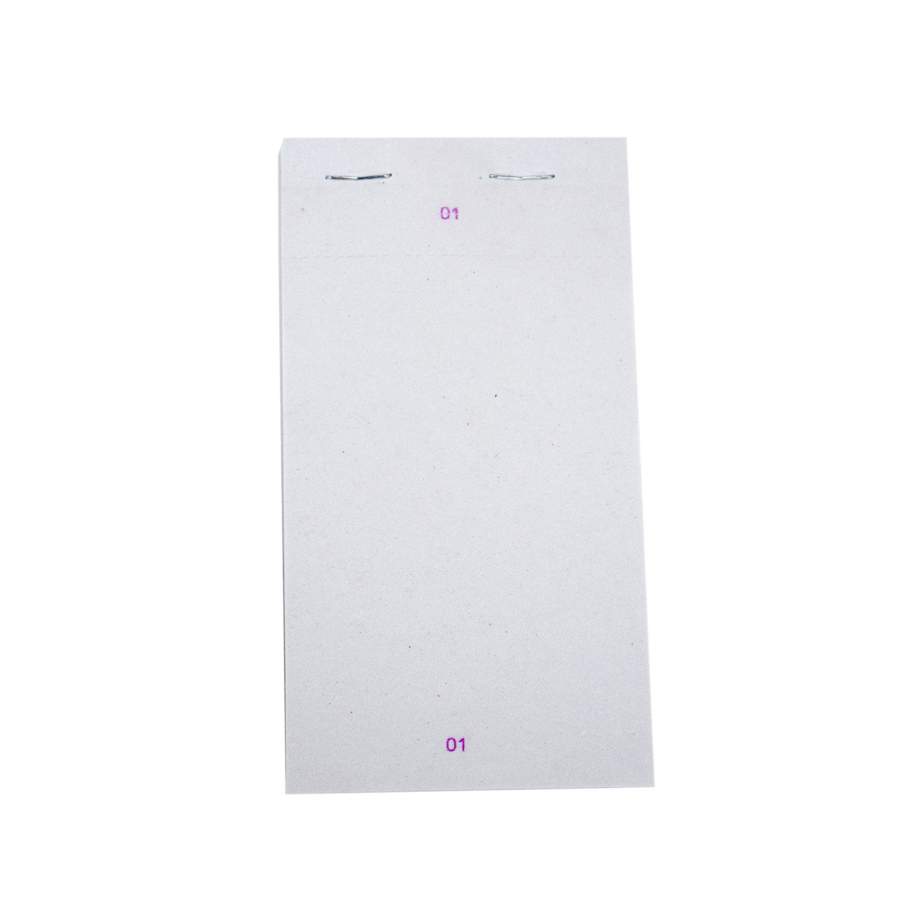 1 ply Restaurant order pads white (100 x pads) 3" x 5½" (76mm x 140mm) White (100 sheets Numbered 1-100 per pads) PAD24-SP waiter/waitress order pad
