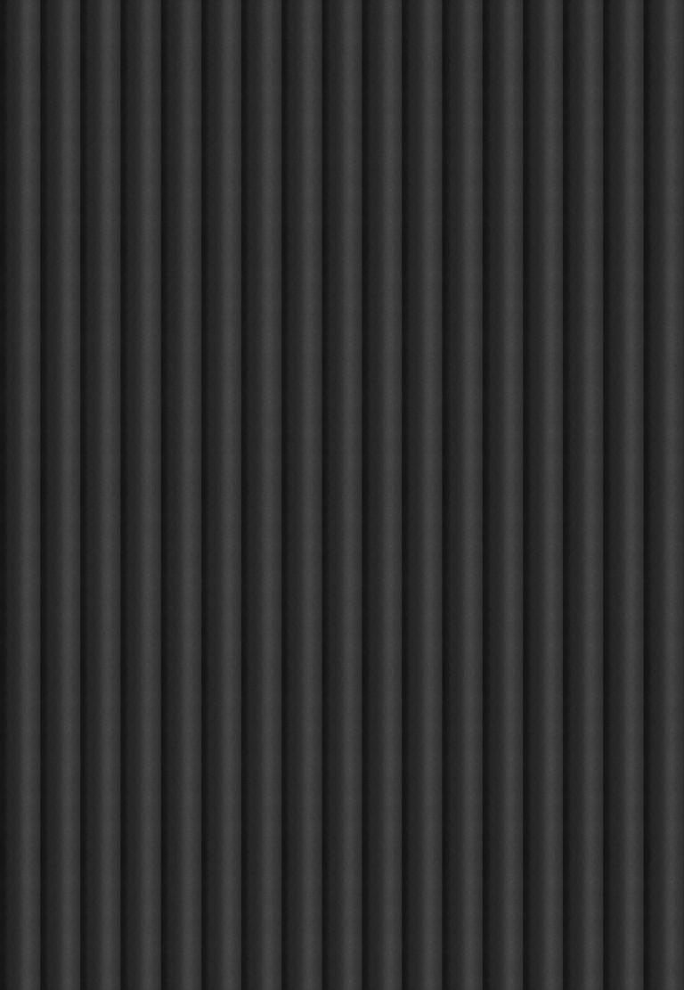 Black Plain Paper Straw 6mm x 200mm Bio-degradable