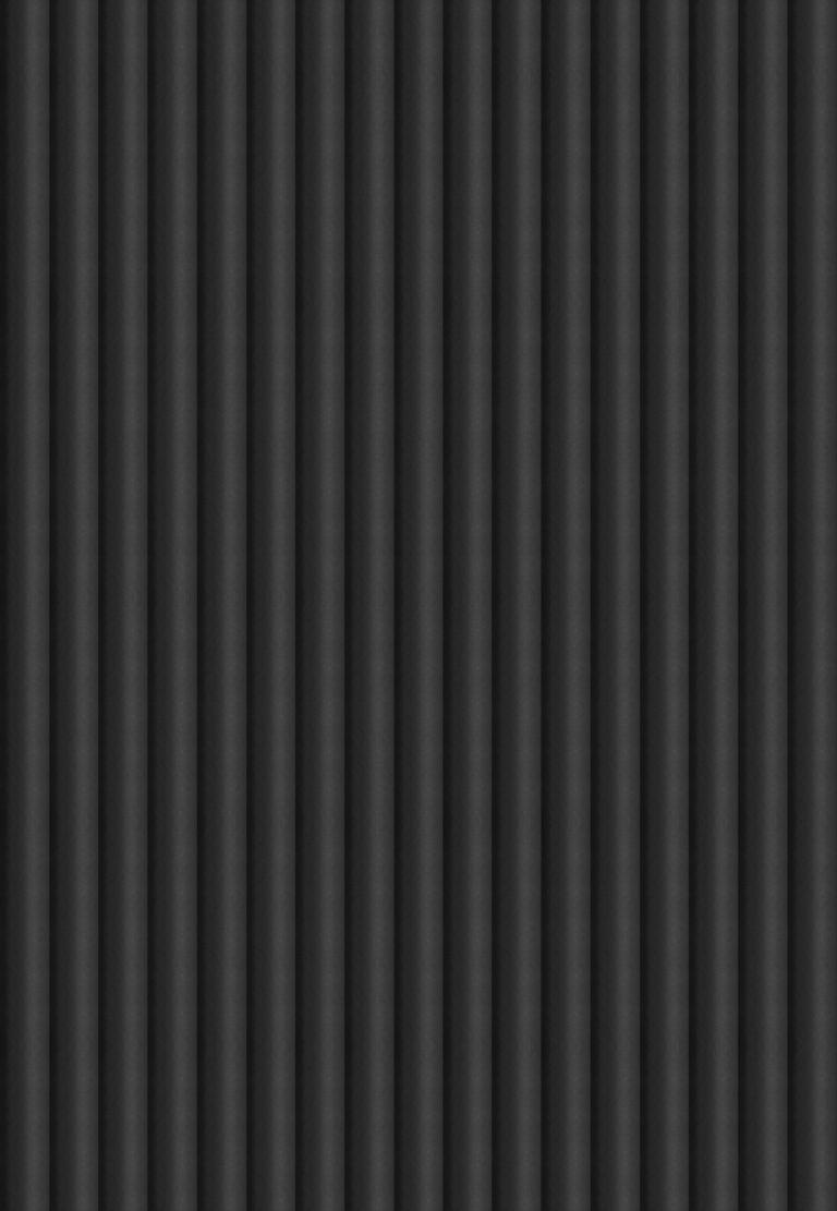 Black Plain Paper Straw 6mm x 200mm Bio-degradable