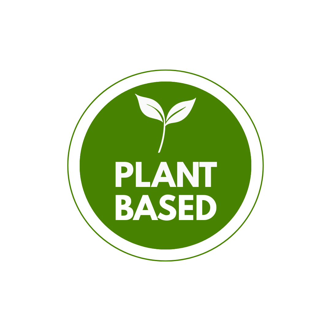 Plant Based Nutritional Labels 25mm 1000 labels per roll