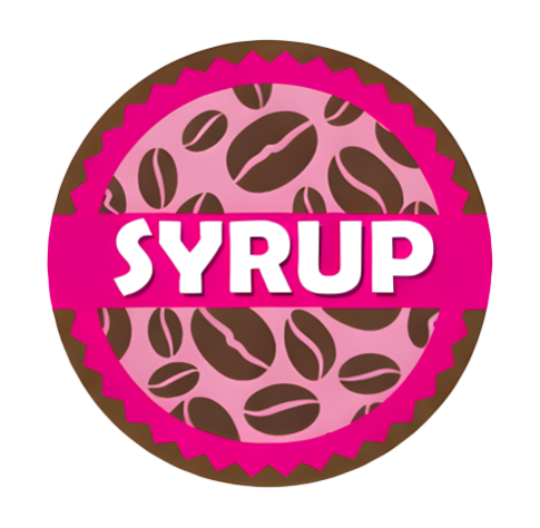 Pick n Mix Coffee Shop Barista Labels with Dispenser (Choose 7 rolls for discount applied at checkout) - Catering Safe