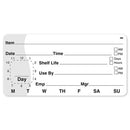 110044 - Shelf Life Use By DOT 51mm x 102mm MM