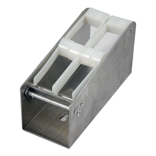 110804 - 2 Slot 19mm & 25mm Metal Dispenser - Catering Safe