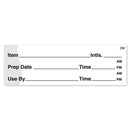 112789 - Freezer Tape 25mm x 76mm Item, Date, Use By, CoolMark 500 labels per roll