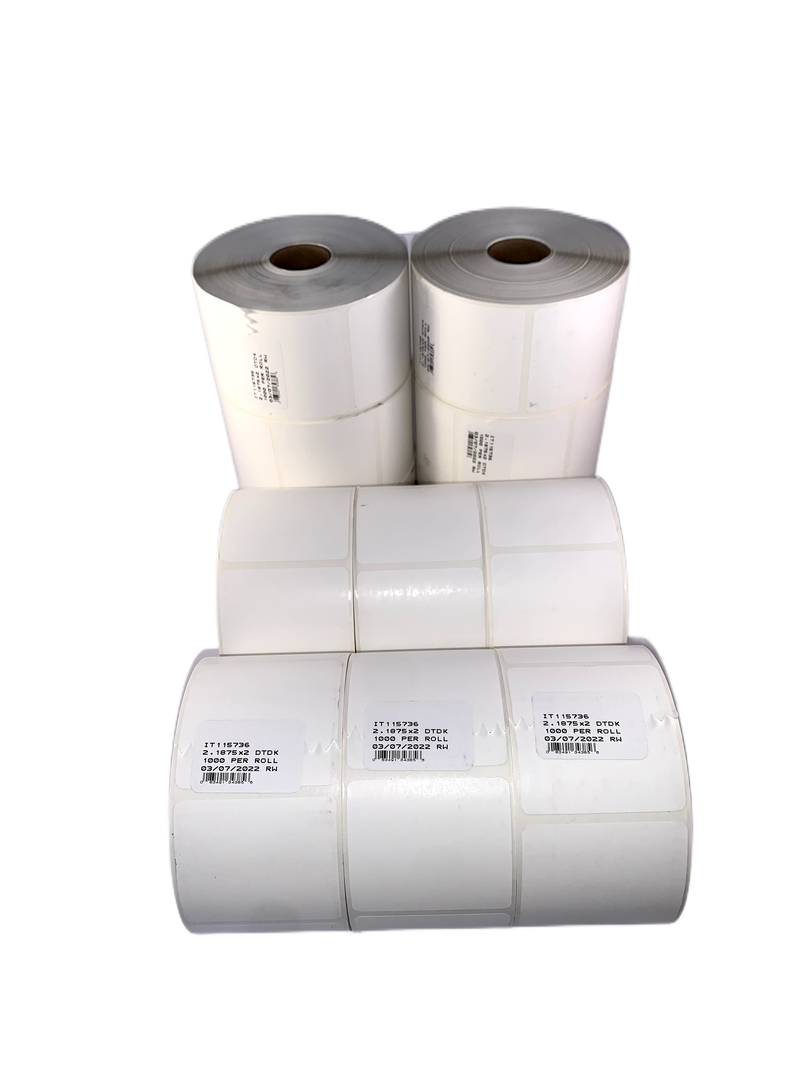 115736 - Matt85 thermal Labels 56x51mm Blank 1000 labels per roll