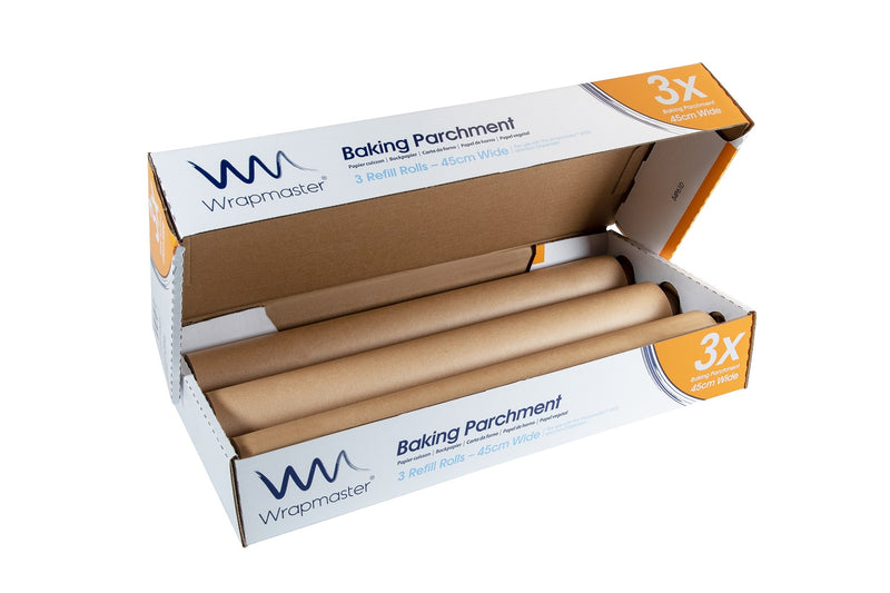 Wrapmaster Baking Parchment Refill 45cm x 50m (Pack of 3) 21C32