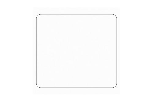 Matt85 thermal Labels 56x51mm Blank 1000 labels per roll, ideal for efficient labeling in restaurants and businesses.