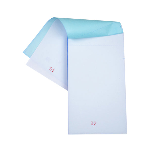 2 ply Restaurant Order Pads (100 pads) White/Blue 50 x Sets of 2 sheets, 10x10pads waiter/waitress order pad PAD20-SP