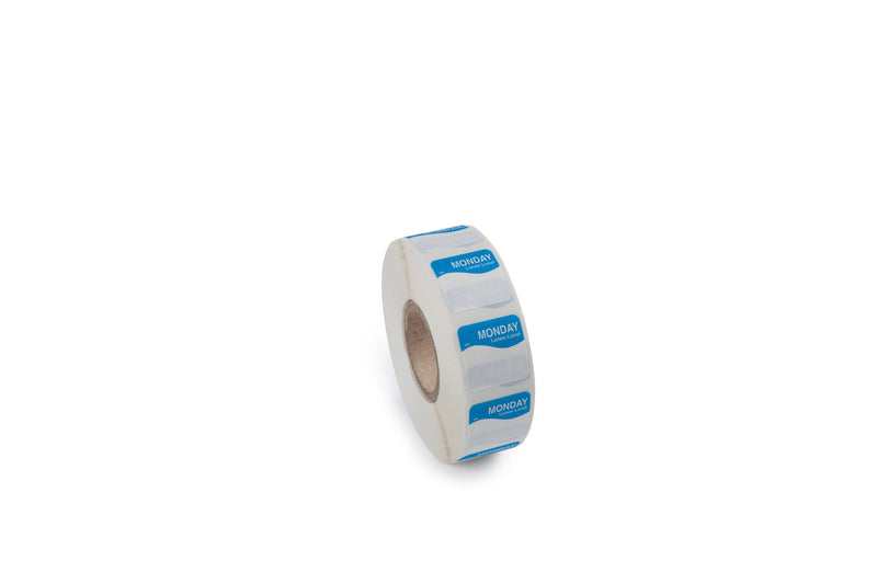 1100375 - Friday - 19mm x 19mm Dissolvable Labels DM 1000 Labels Per Roll