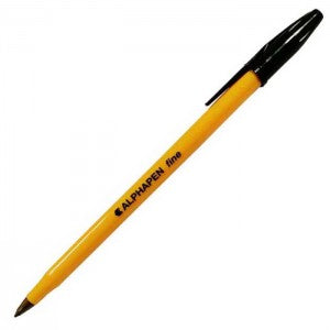 Ballpoint Pen 0.3mm Line Width (Black) Pack of 20 Pens