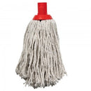 Mop handle and head set. (pk of 10 x BLUE heads)